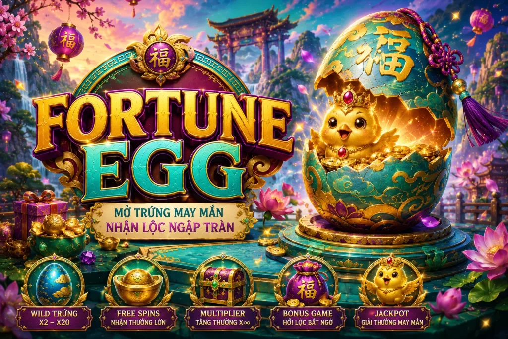 Tổ chim thần rực rỡ trên đỉnh cây cổ thụ trong game BL55 Fortune Egg